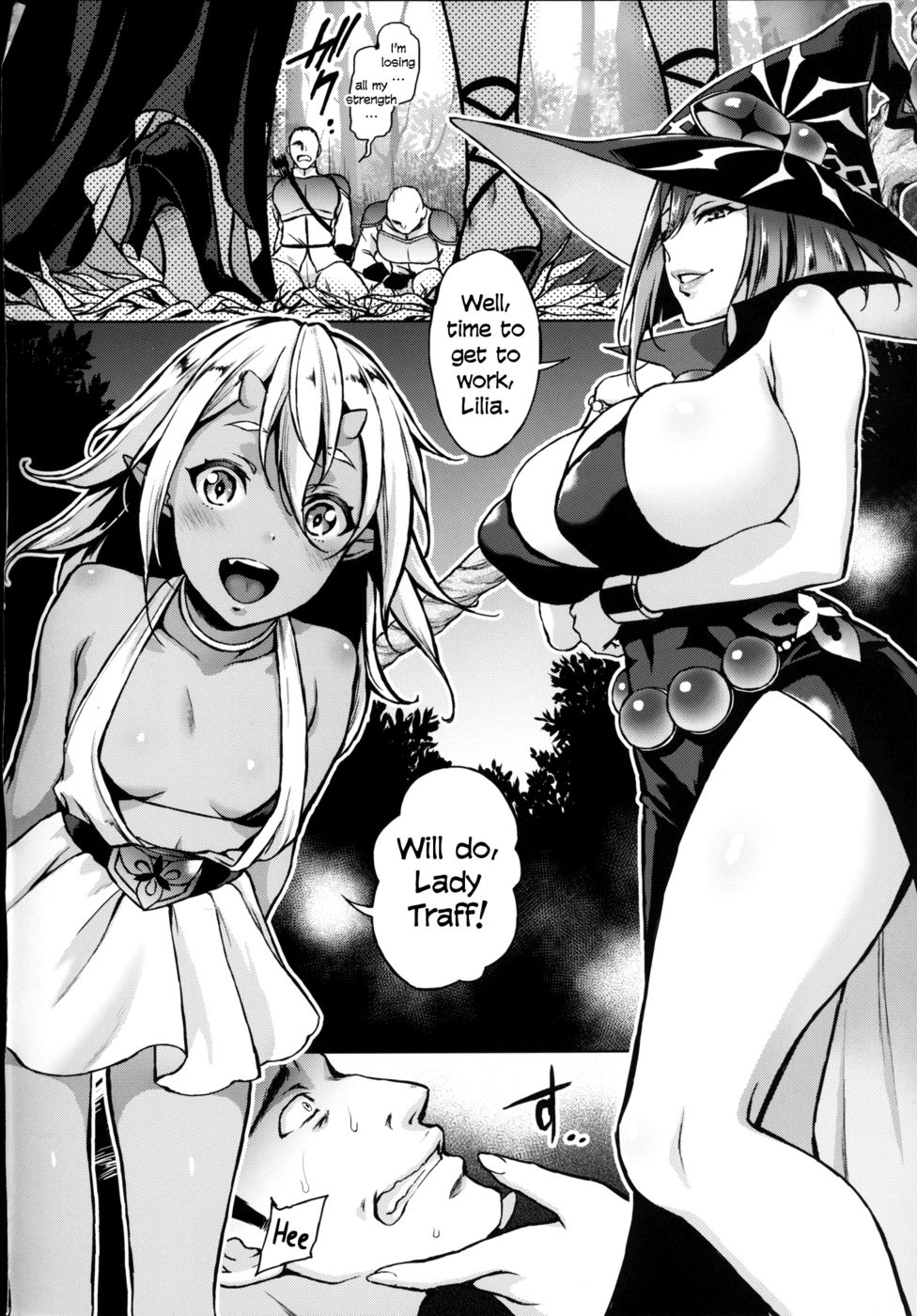 Hentai Manga Comic-Shibori Majo-Milking Witch-Read-3